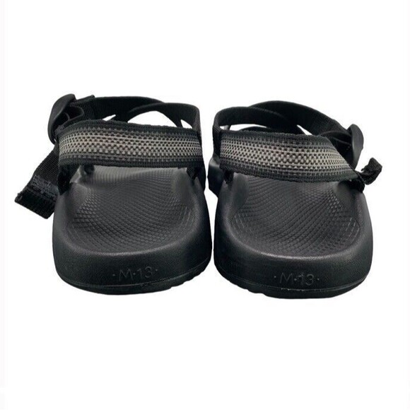 Chaco Men's Z1 Classic Sandals Outdoor Waterproof Athletic Black Gray 13 EUC - Picture 3 of 9